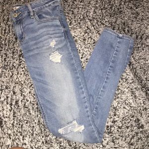 Hollister jeans with rips
